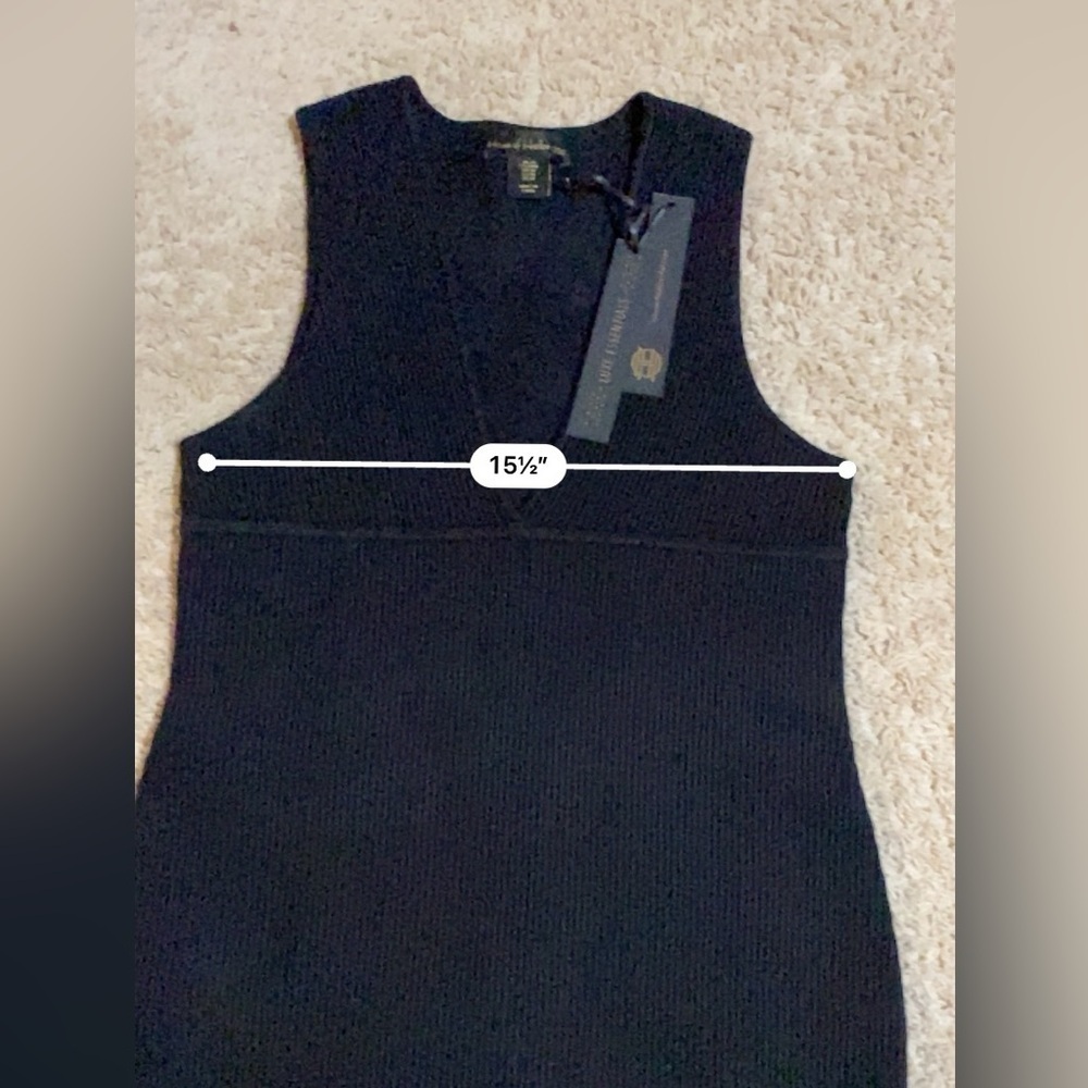 House or Harlow 1960 black knit Bodycon mini size M - Picture 5 of 10